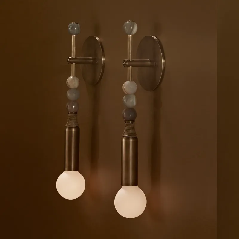 Interior Design Home - مصباح جداري بتصميم ديكور منزلي عتيق