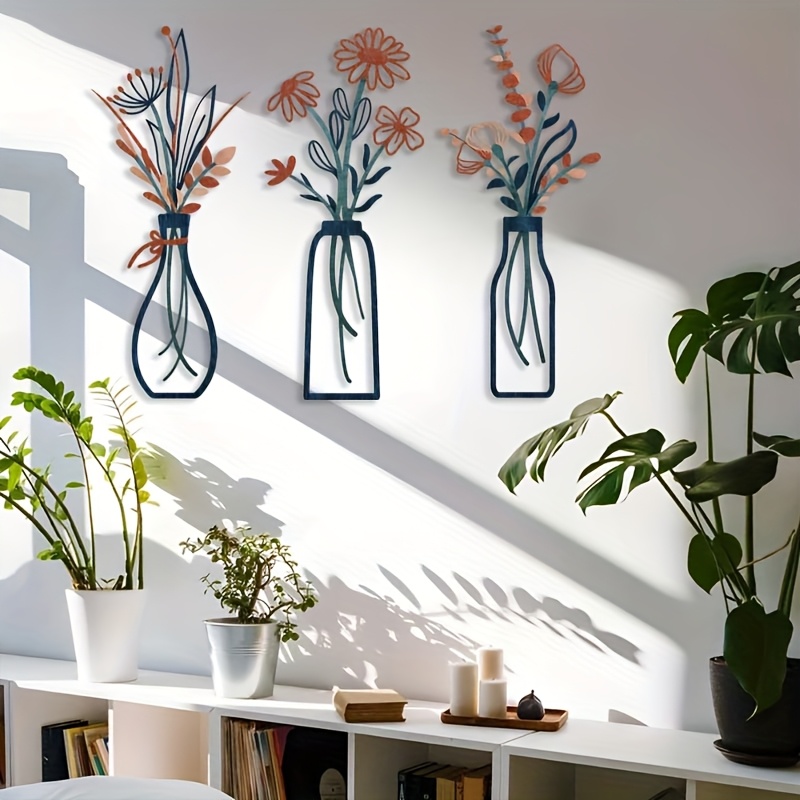 3 منحوتات جدارية كبيرة بتصميم  - مراجعة Interior Design Home وسعره