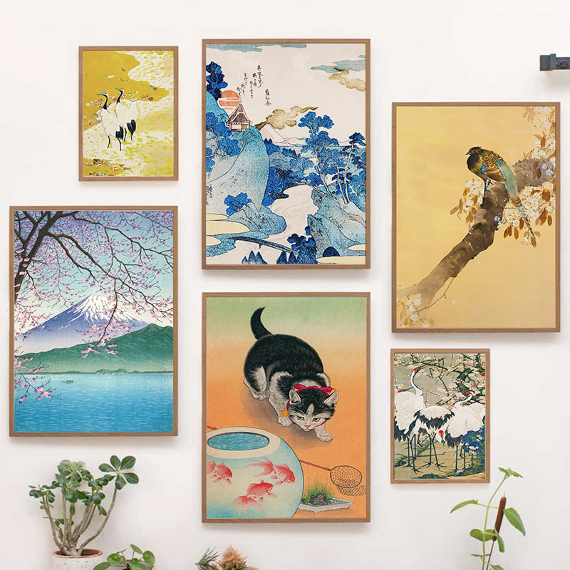اليابانية Katsushika Hokusai ح - مراجعة Interior Design Home وسعره