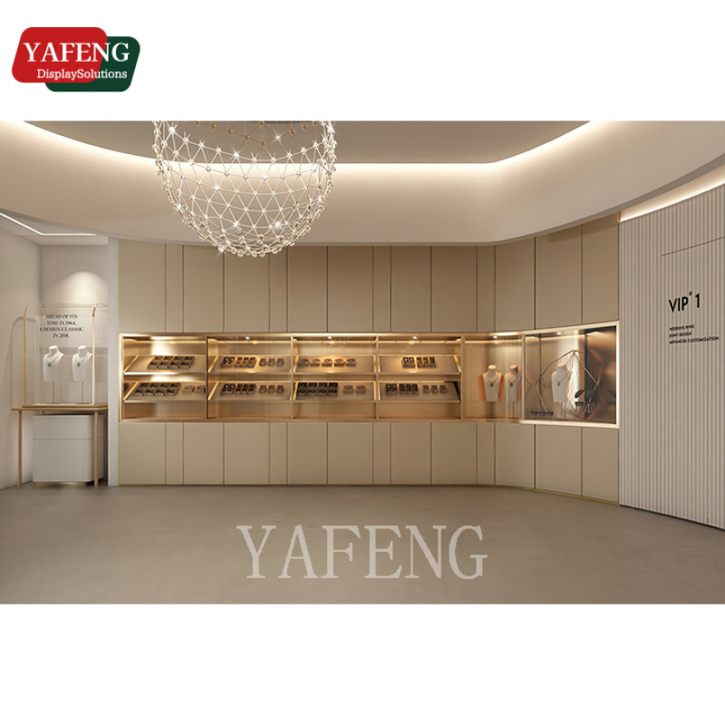 Custom.Luxury Modern Jewelry S - مراجعة Interior Design Lighting Layout وسعره
